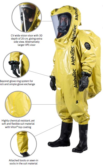 Chemical Protection Alphatec Super Type CV