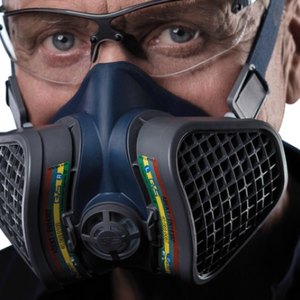 Half face Mask with replacement filters Elipse ABEK1 RD GVS SPR487 488