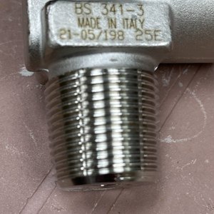 valve BS3 Sanosub italy chrome plated #4004