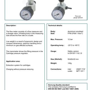 Regulator Hornung EF 12 Metering Valve