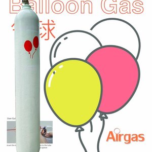Helium Balloon Gas with 47L/150bar compressed cylinder