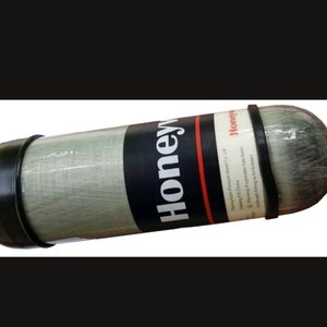 Composite cylinder 6.8L HONEYWELL T8000 SCBA, valve with gauge, 157mm diameter, WP 300bar, thread M18*1.5. #3053