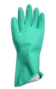 MEDIUM DUTY 15MIL 13"  CHEMICAL RESISTANT FLOCKLINED NITRILE(GNF1513)