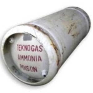 Ammonia gas in 500kgs Tank a#1115