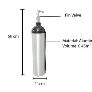 aluminium cylinder 2.9L