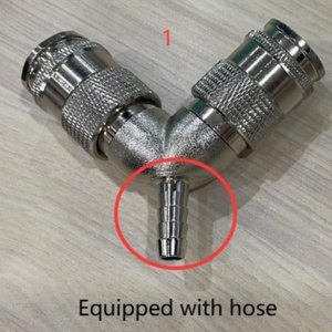 Y Connection for airline trolley